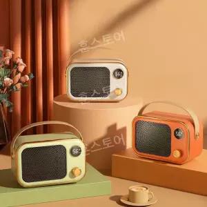 미니 온풍기 라디오히터 사무실 히터 탁상용 소형