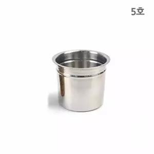 업소용 스텐 난쟁이 BMP 다용도 소스통 5호 국자통