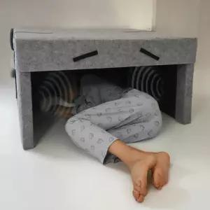 방음텐트 암막 우풍 취침실 실내 머리전용 침실 방음