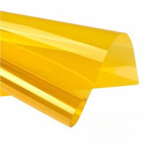 노란색 유리 시트 실험실 클린 UV차단 차단 방지 황색 접착 크린룸 클린룸 썬팅지