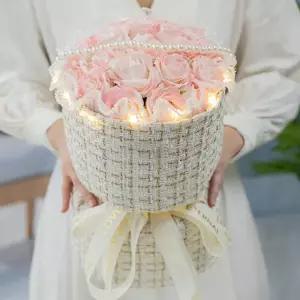 비누꽃다발 졸업식 선물 프로포즈 성년의날 졸업 비누꽃 [별별창고]