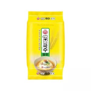 오뚜기 옛날국수 중면 3kg 굵은면 잔치국수 콩국수면 식자재 식재료 음식점