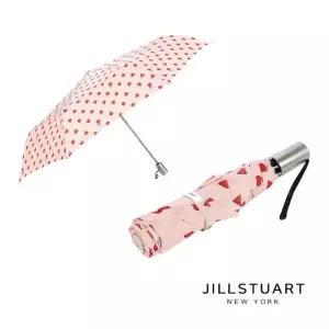 질스튜어트 JILLSTUART [자동우산] 핑크 쁘띠패턴 3단자동 양산 겸용 우산 JAUM5E004P2