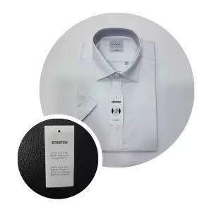 [예작]구김적는 링클프리 스판셔츠 슬림핏 다림질NO 카라배색 반팔드레스셔츠 YSEMBS250화이트