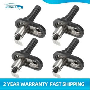 P-7R 자동차 엔진 트럭 보트 라이트 후드 문짝 알람 보넷, 범용 조절식 스위치 핀, 플라스틱  금속 4 개