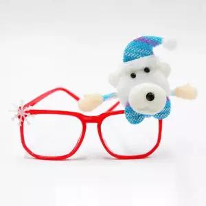 해피파티 크리스마스 곰돌이 안경