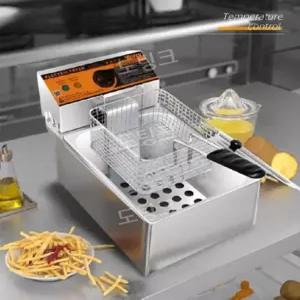 튀김기 전기 튀김기계 소형 치킨 돈까스 튀기기 후라이드 핫도그 감자튀김
