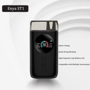 ENYA ST1 전기 스마트 튜너 와인더 커터 기타 우쿨렐레용 자동 튜닝 도구