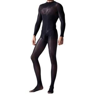 여성용 BEFASY 오일 반짝이는 바디스타킹 남성 나일론 시어 전신 스타킹 글로시 바디수트 캣슈트