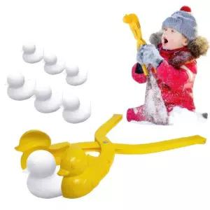 눈사람 만들기 오리 눈집게 스노우 틀 모양 눈뭉치 메이커
