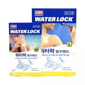 루크 워터락 방수밴드 M L 10개 투명방수밴드 고탄력 아쿠아 방수 저알러지성 -
