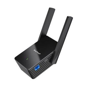 BrosTrend AX1500 RJ45 기가비트 포트 PC 프린터 스마트 TV 블루레이 플레이어 플레이스테이션 DVR 등을 위한 듀얼 밴드 WiFi 6 호환 투 이더넷 어댑터. 무선에서 유선으로 변환