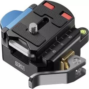 SIRUI 55mm 퀵 릴리스 플레이트 및 클램프 베이스 키트 1/4인치 3/8인치 스레드 카메라 마운트 어댑터