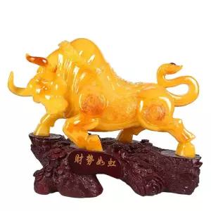 옥 거실 개업 조각상 황소 사무실 장식품 선물 고급 소 이사