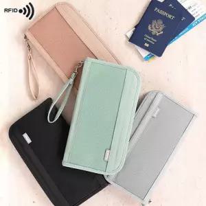 해외여행 RFID 도난 방지 여권 지갑 URD-466 여권지갑 여행지갑 가방