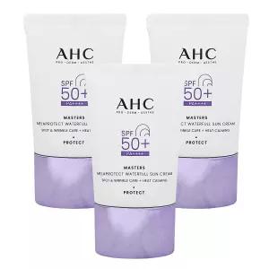 AHC 마스터즈 멜라 프로텍트 워터풀 선크림 40ml(SPF50+) 3개