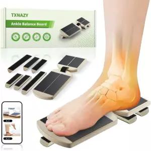 발목 근력 강화 자세 교정 및 안정성 훈련을 위한 조절 가능한 형태 균형 막대를 갖춘 보드 발 강화기