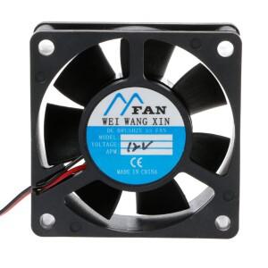 60mm x DC 12V 2 핀 쿨러, 브러시리스 축 PC CPU 케이스 냉각 팬 6020