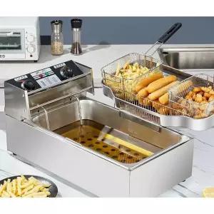 가정용 튀김 프라이 기계 업소용 프라이어 냄비 오뎅 대용량