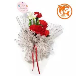 카네이션 미니 꽃다발 포장용 우아한 어버이날 스승의날 선물세트
