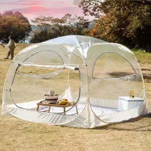 투명 텐트 천막 타포린 비닐 쉘터 캐노피