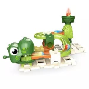 미끄럼슈팅슬라이드 슈팅볼슬라이딩 공룡 미끄럼 놀이 트랙장난감 플라스틱