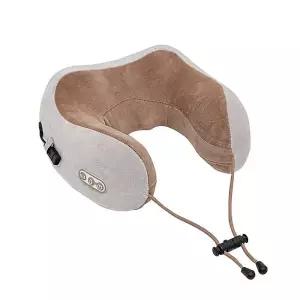 휴대용 플라이스 지압기 온열 안마기 무선 목 마사지기 까사맘 계 [mFG0TUE]