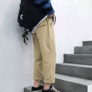 허리 팬츠 코디 조거 워크샵패션 옷 여름 스타일 봄바지 밴딩 면 [m863D0B]