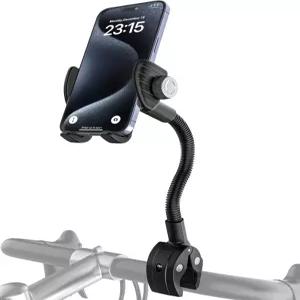 휠체어 자전거 스핀 바이크 유모차 보트 마이크 스탠드 스쿠터 러닝머신 핸들바 휴대폰 클램프를 위한