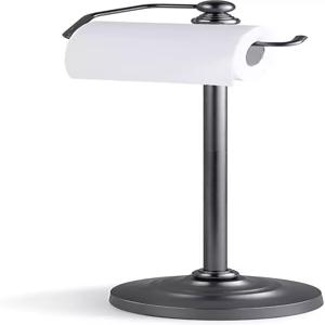 써니포인트 디럭스 프리 스탠드 헤비 웨이트 화장지 종이 롤 홀더 스탠드(블랙 니켈)