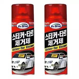 스티커 대용량 타르 제거 스프레이 420ml 2P 리무버