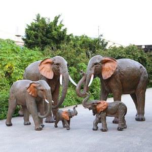 코끼리 동물 모형 조각 조형물 야외 A타입 인테리어 오브제
