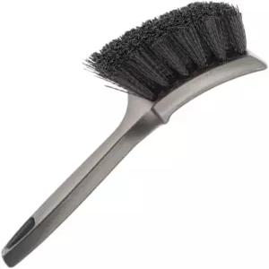블랙라인 스티프 브리스틀 타이어 브러시 - 타이어용 헤비 듀티 자동차 디테일링 도구 고성능 딥 클리닝