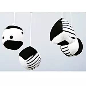 더블용 흑백모빌 도형