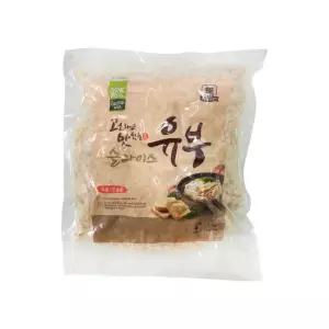 우천 냉동 유부 슬라이스 (우동/전골용) 1kg 5팩 1박스
