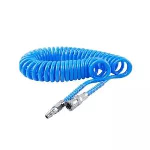 호스 에어코일호스 청색 소 우레탄 콤프레셔 10x5.0M