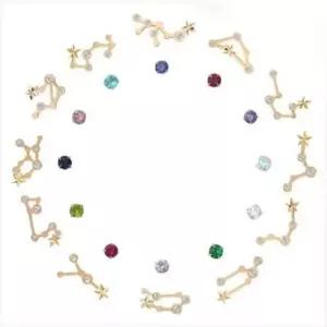 골드귀걸이 골드 별자리 탄생석 큐빅 귀걸이 12종 택1 14K