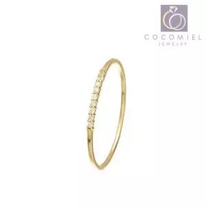 14K애끼반지 일자 큐빅 금반지 골드링 패션반지 반지 14K R-13