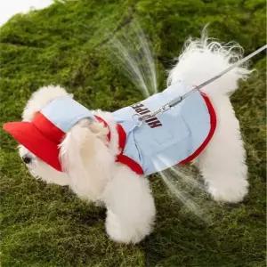 [반려] 강아지 아이스팩 포켓 쿨링 나시티 모자 세트 1P 여름