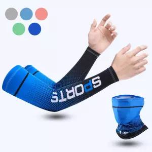 햇빛차단 골프 등산 자전거 사이클 팔토시 마스크 세 CxX6+4Jfm