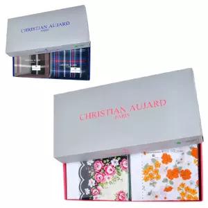 [크리스찬오자르] 오늘의 품격 남성용 여성용 택 낱개포장 10매입 선염 선물용손수건