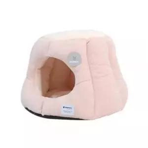 고양이집 강아지 정글 하우스 핑크 중형 고양이 방석 숨숨집 1P