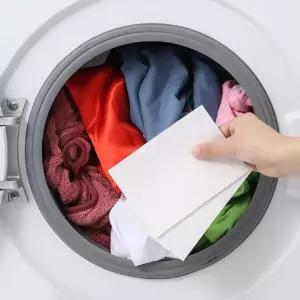 옷 얼룩 제거 티슈 와이셔츠 목때 방지 세탁 이염 방지 시트 검은옷빨래