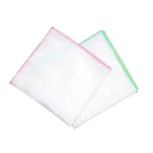 무형광 순면 가제 손수건 대 10 매입