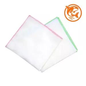 대형 순면 가제 손수건 10매 세탁 가능 내추럴 손세탁 세척용품