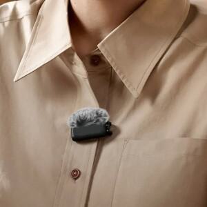 마이크 커버 윈드스크린 소형 소프트 소음 감소 야외 인터뷰 미니 윈드 머프 머플러