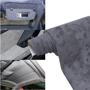 자동차 인테리어 호환 수정 합성 자체 접착 스웨이드 직물 접합 가죽 천 DIY 도어 패널 작업대 랩 스티커