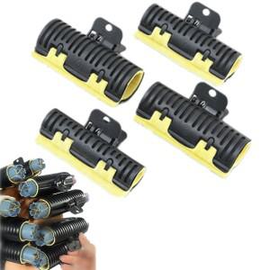 스펀지 내열 디지털 펌 바 클램프 로드 클립 1개 헤어드레싱 웨이브 헤어 메이커 DIY 스타일링 도구