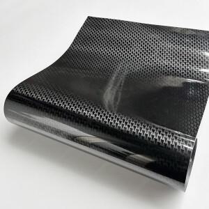 고광택 블랙 항공기 패턴 단조 카본 파이버 랩 필름 에어 릴리즈 비닐 방수 자동차 바이크 오토바이 포일