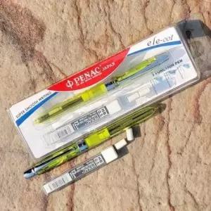 고급필기구 펜아크 일본산 증정) 멀티펜 2색볼펜+샤프(심+지우개